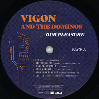 vigon and the dominos lp our pleasure label 1